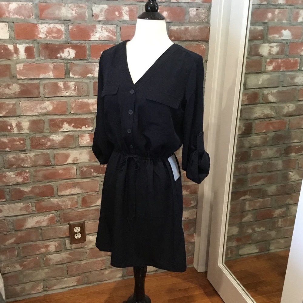 Max Studio drawstring dress